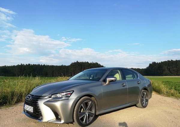 Lexus GS cena 104900 przebieg: 105000, rok produkcji 2017 z Krotoszyn małe 379